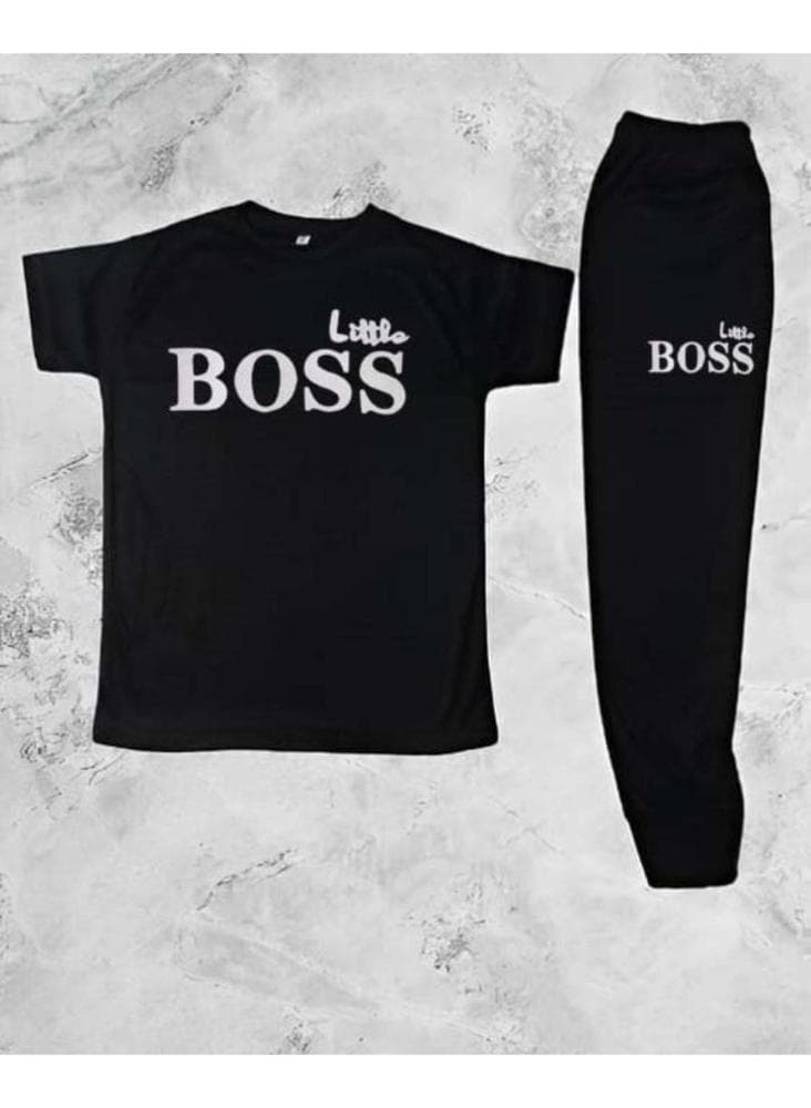 Little BOSS Tracksuit for Kids Summer Wear Pakistan