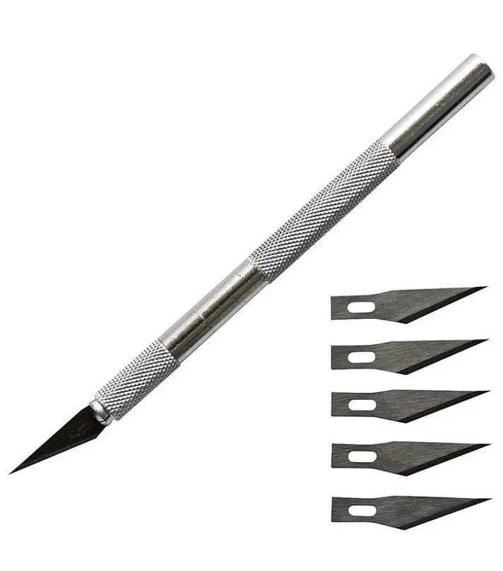Precision Paper Cutter with 5 Blades for DIY Art & Craft