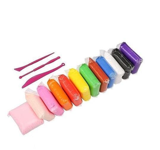 Fomic Clay Play Dough Set 12 Colors for Kids Craft