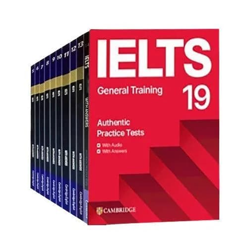 IELTS General Training Books 11-19 With Audio QR Code