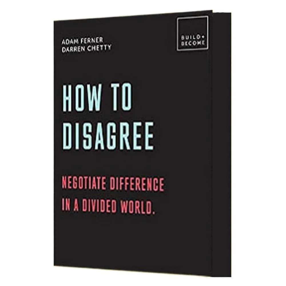 How to Disagree Book A5 Multicolor Paperback
