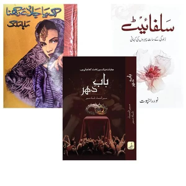 Urdu Novel Pack of 3 Best Quality Hardcover