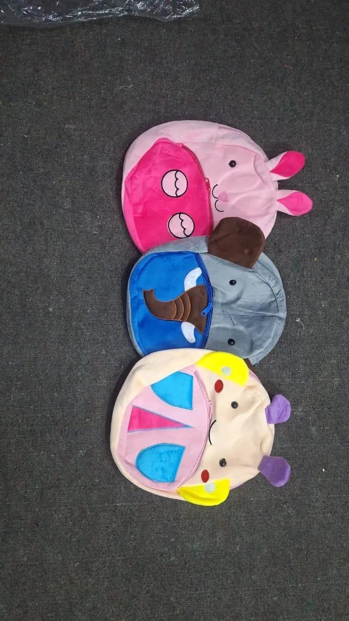 Pink Bunny Backpack for Kids School Playtime Use
