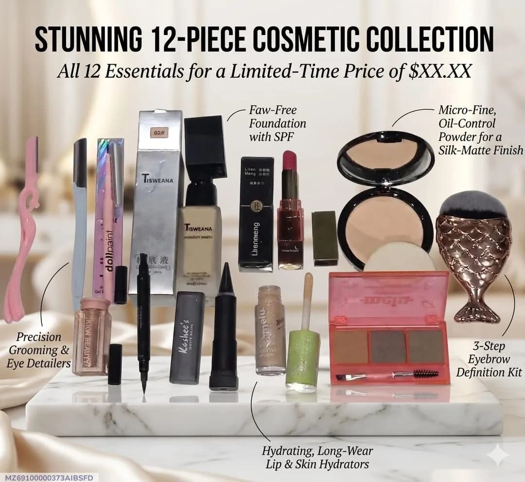 12 in 1 Makeup Deal