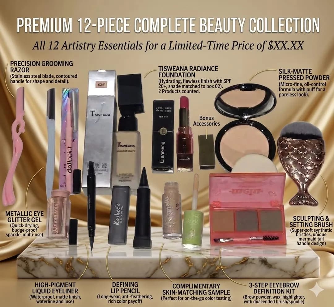 12 in 1 Makeup Deal