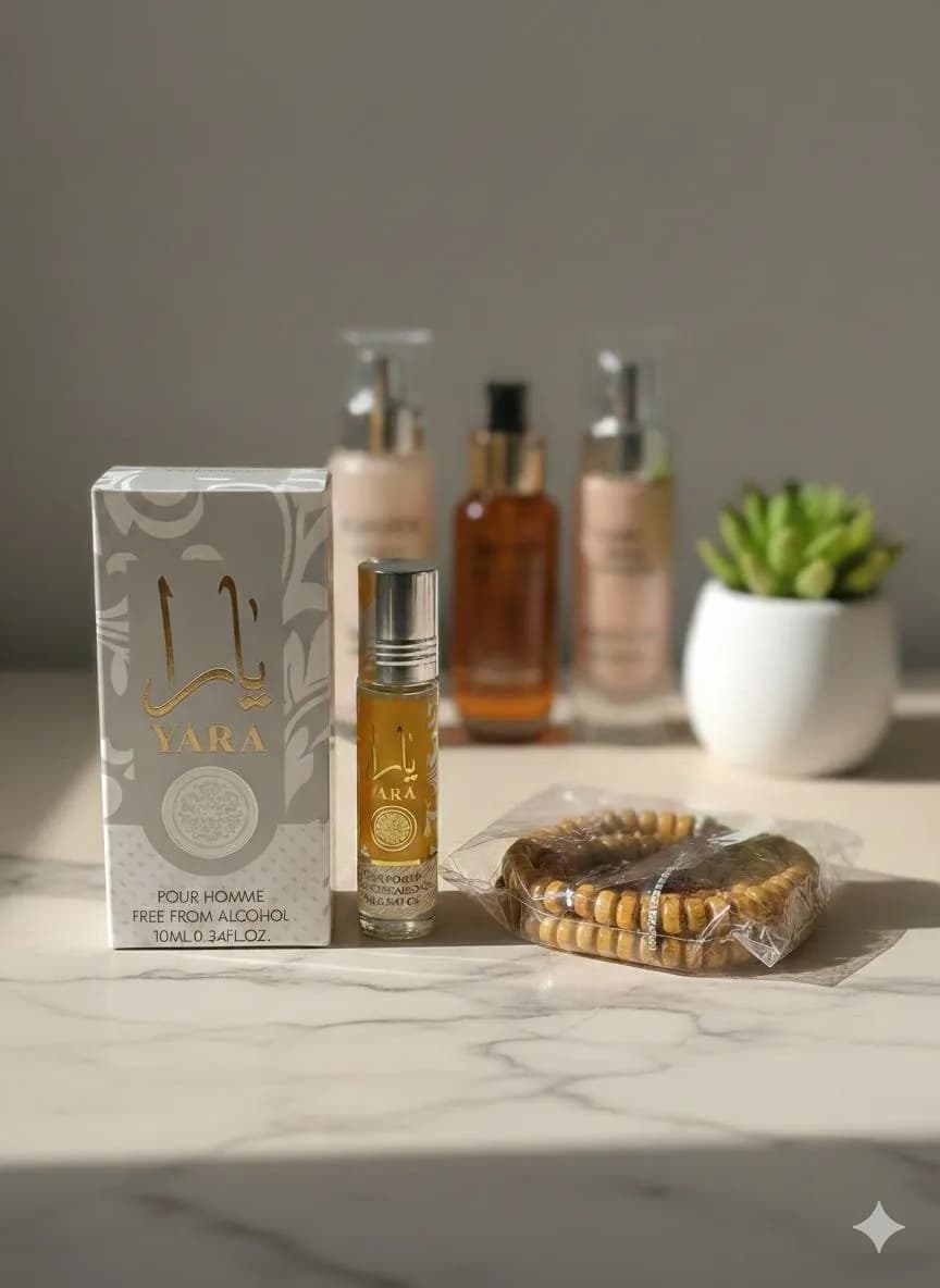 Yara Attar 8ml Alcohol-Free Perfume for Men Women