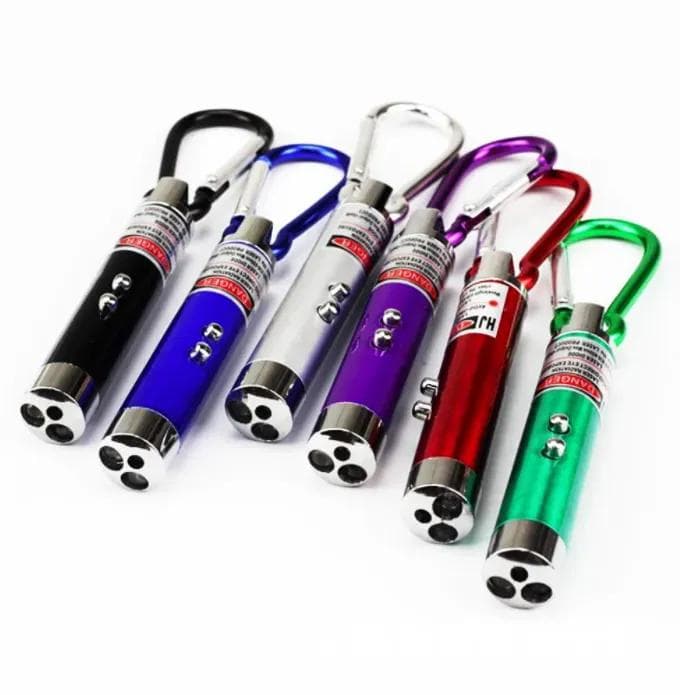 3-in-1 Laser Light Pointer Multicolor Kids School Party Use
