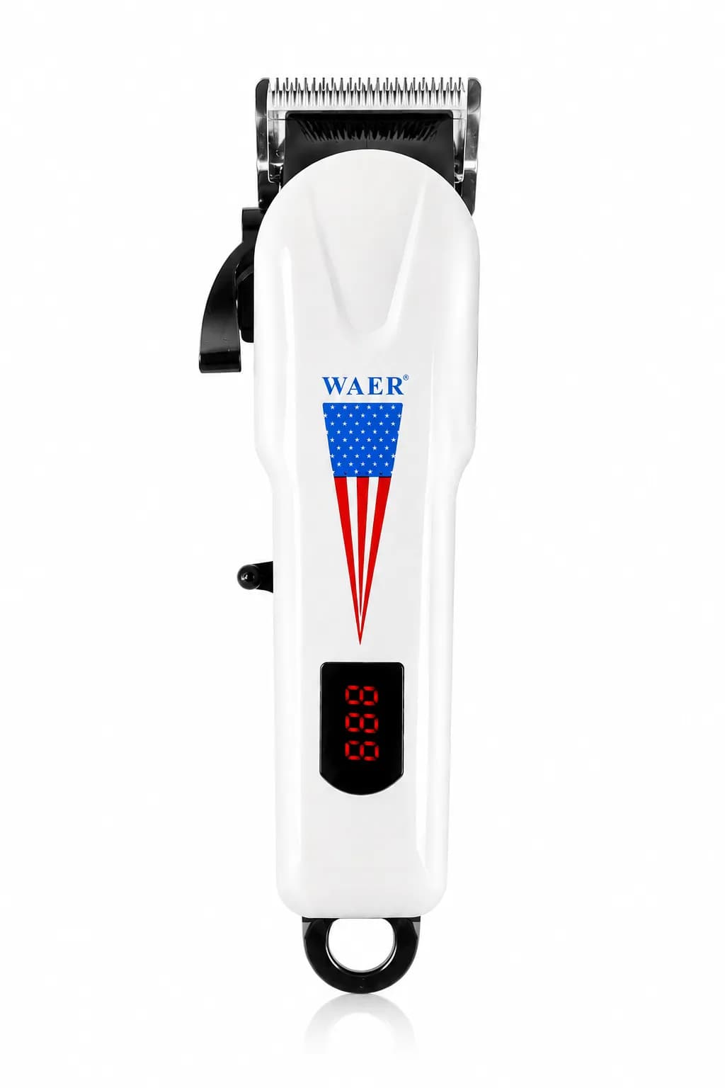 WAER WA-2092 Professional Rechargeable Hair Clipper with LED Display
