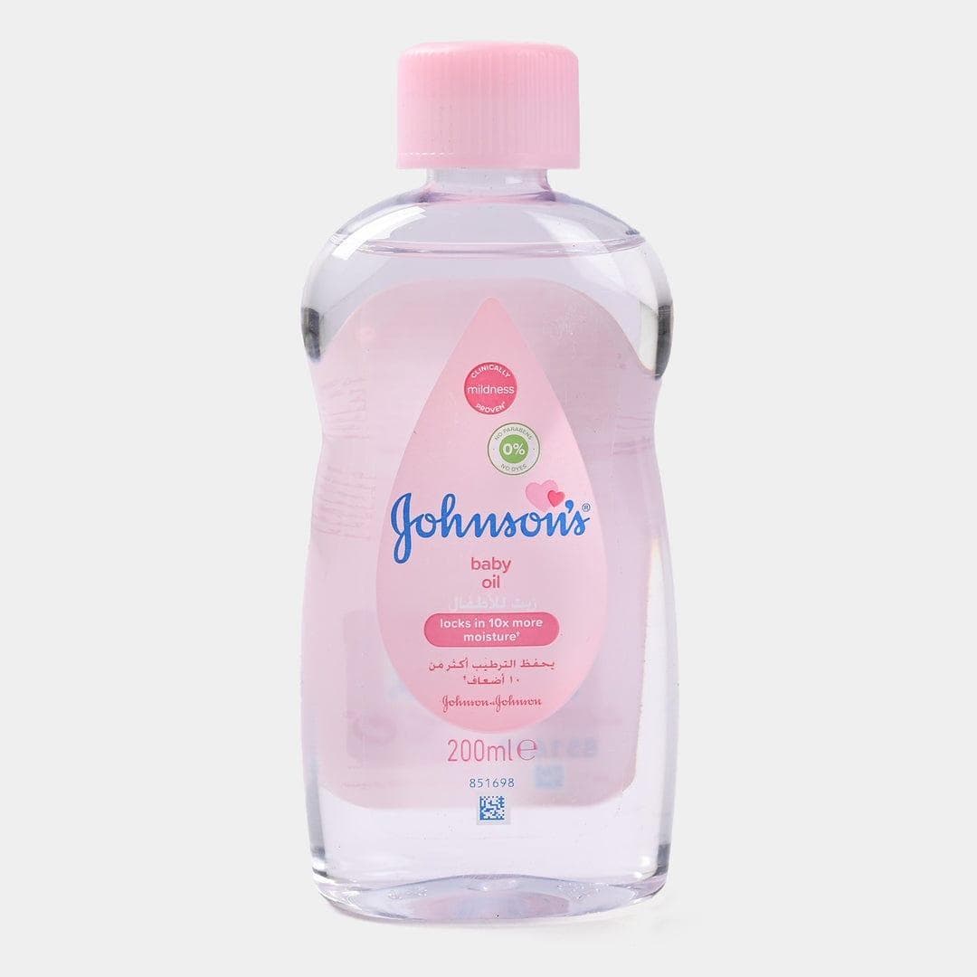 Johnson's Baby Oil 100ml Pink Bottle for Sensitive Skin
