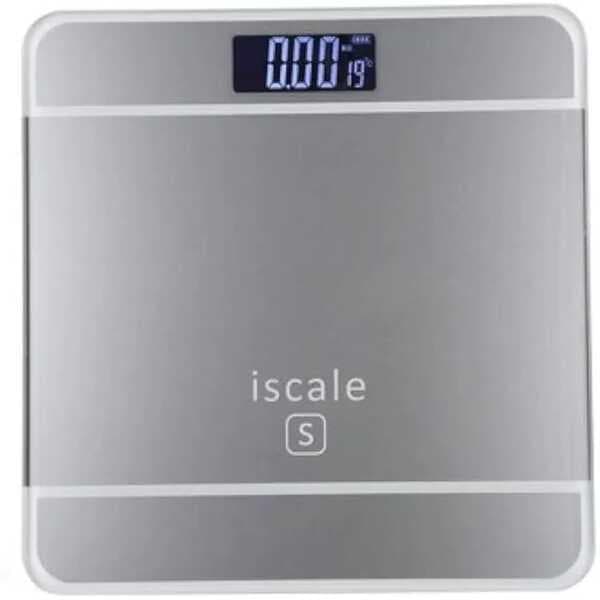 Digital Weight Scale 150kg Glass Kitchen Bathroom