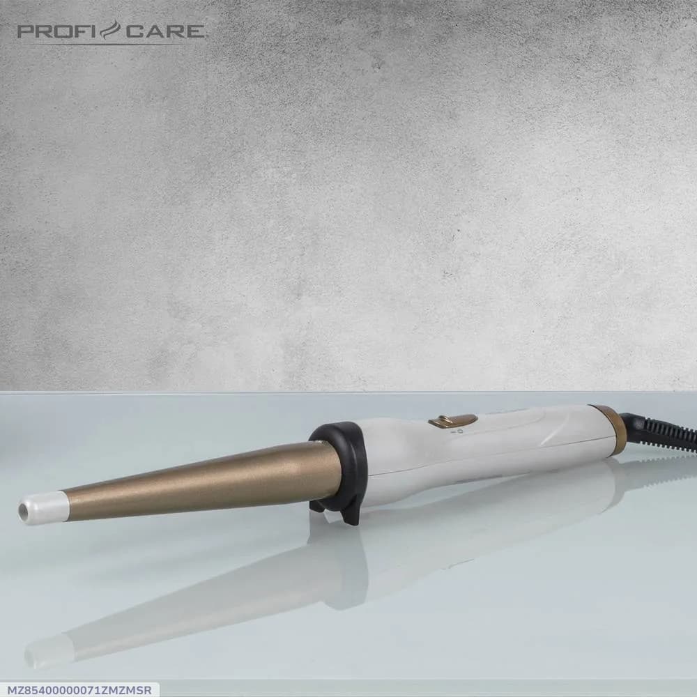 Portable Ionized Curling Iron Rod White 25mm