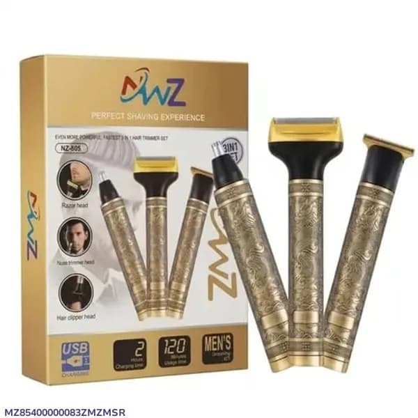 Comfortable Grip and Ergonomics Design Men's Hair Clipper And Shaver