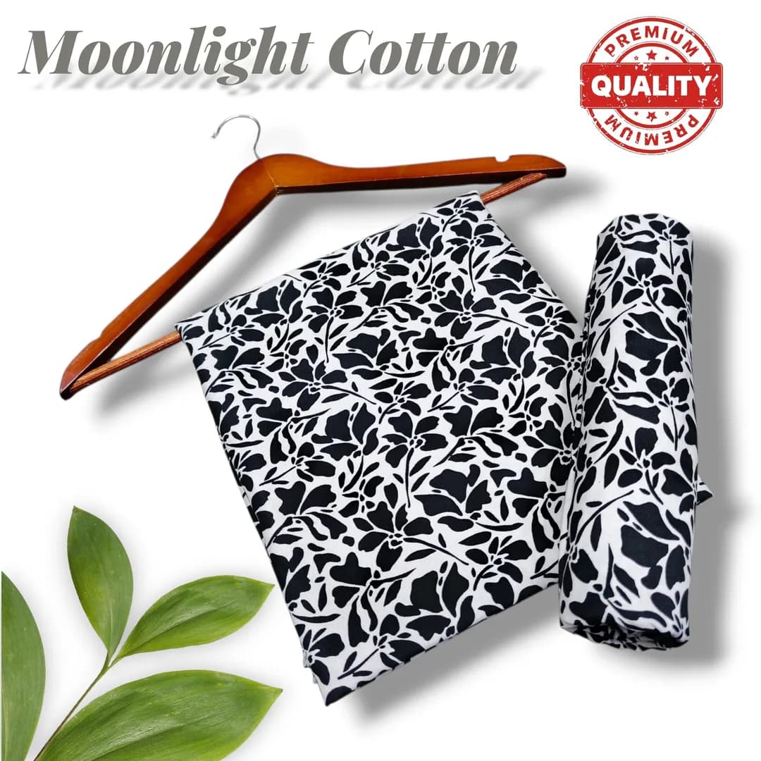 Women Printed 2-Piece Suit Black Polo Cotton